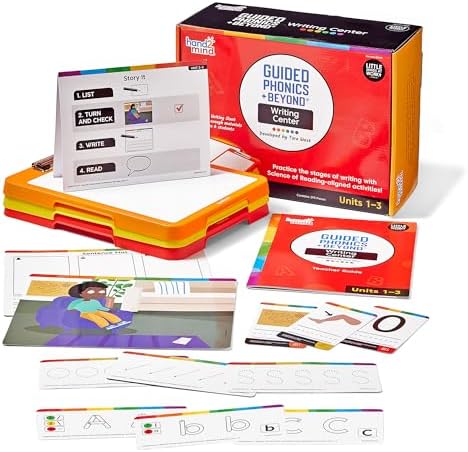 hand2mind Guided Phonics + Beyond Writing Center, Units 1-3
