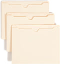Smead File Jackets, 25 Count, Manila, Reinforced Straight-Cut Tabs, 1" Expansion, Letter Size (75517)