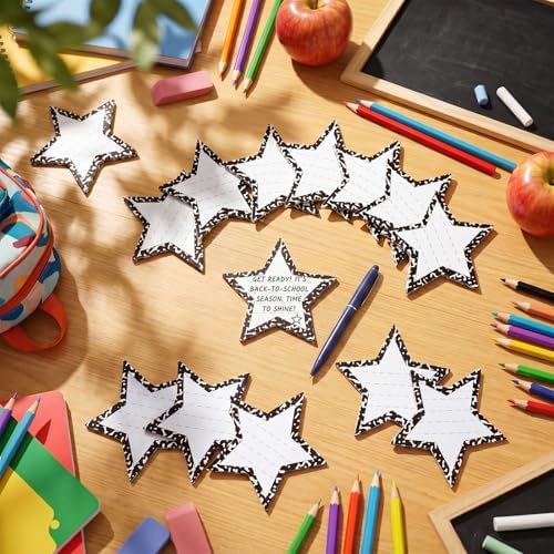 Cute Star Sticky Notes Teacher Note Pad Back to School Supply Gift
