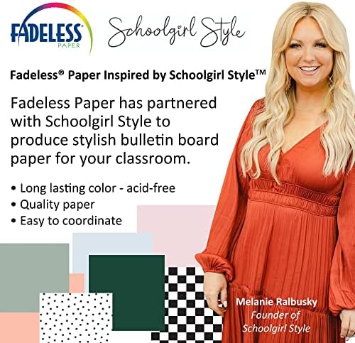 Fadeless Schoolgirl Style Bulletin Board Paper, Fade Resistant