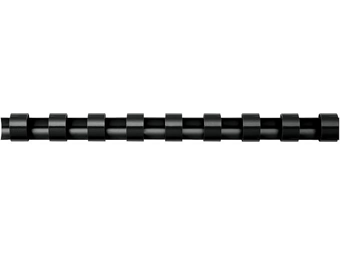 Fellowes 52367 Plastic Comb Bindings, 3/4" Diameter, 150 Sheet Capacity, Black (Pack of 100 Combs)