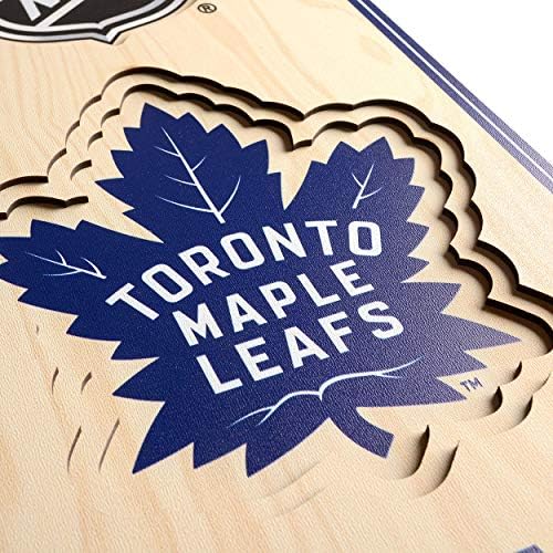 YouTheFan NHL Toronto Maple Leafs 3D 8 x 32 Stadium Banner
