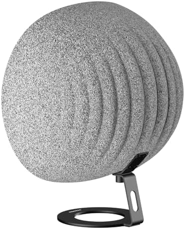 Microphone Isolation Shield,Aokeo Professional Recording Studio Equipment,360° Music Studio Mic Shield,Suitable for of Blue Yeti, Snowball iCE, HyperX QuadCast, SoloCast,Etc Recording Microphones