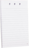 JAY-PEE Replacement Notepad Paper with 3 holes That Fits 3 hole binders | Includes 2 Medium Size Note Pad 4" x 6". Made in the USA. Round Ring Binders. From JAY-PEE