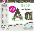 Barker Creek Letter Pop-Outs, 4" Prickles, Multicolor Designer Letters for Bulletin Boards, Breakrooms, Reception Areas, Signs, Displays, And More! 4", 255 Characters per Set (1734)