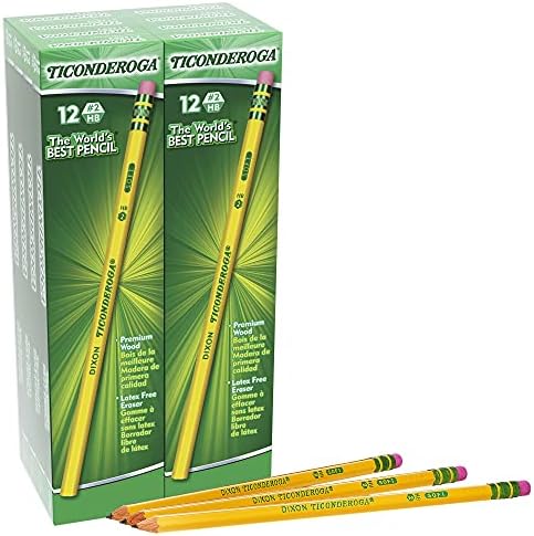 Ticonderoga My First Tri-Write Wood-Cased Pencils (36 Count) Wood-Cased Pencils (96 Count)