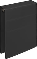 Carstens 2-Inch Heavy Duty 3-Ring Binder - Top Opening, Black, Durable Plastic, Precision No-Gap Rings, Waterproof Cover, No Pockets, Holds 300 US Letter Sheets, BPA-Free, Made in USA (5879-3R)