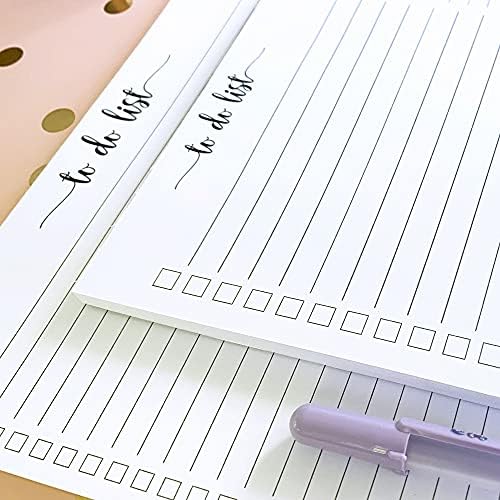 321Done To Do List Notepad, 5.5x8.5 Inches, 50 Sheets, Wide Ruled