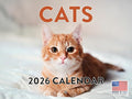 Cat Calendar 2026 Monthly Wall Calender 12 Month Cats Gifts For Cat Lovers | American Made In The USA