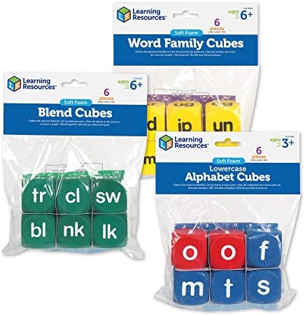 Learning Resources Phonics Cubes Class Set