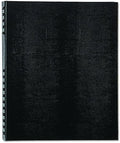 Blueline NotePro™ Executive Journal, Hard Cover, Index System, Pocket, 150 Pages, 10.75" x 8.5", Black (A10150.BLK)