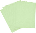 50 Sheets Green Parchment Cardstock 8.5x11,65lb Light Green Card Stock | Goefun 180 GSM Parchment Cardstock Paper Sheets for Printing, Invitations, Menus, Crafts