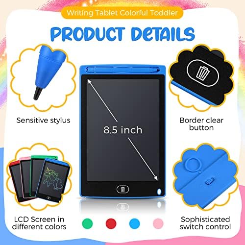 Epakh 32 Pack LCD Writing Tablet, Blue, Green, Pink, Red