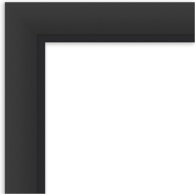 Amanti Art Black Framed Magnetic Board 29x29 Medium Vision Board for use with Magnets, 100% Metal Sheet to Display Items as Office Decor or for Home Organization in mudroom, Kitchen or Kids Room