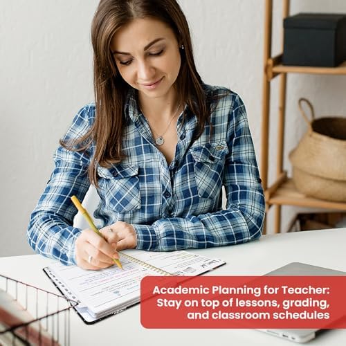 Planner 2026-2027, Jul 2026-Jun 2027 Academic Monthly & Weekly Planner | 6.3" x 8.5" Hardcover Calendar Planner for Women, Spiral Organizer with tabs, School Office Home Supplies, Skate Pup