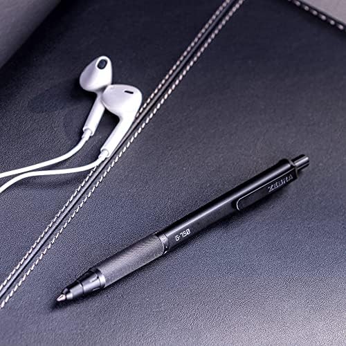 Zebra Pen STEEL G-750 & M-701 Retractable Pen and Pencil Gift Set, 2-Pack