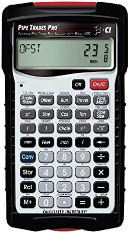 Calculated Industries 4095 Pipe Trades Math Calculator Tool & Swanson TL043M 9-Inch Savage Magnetic Torpedo Level