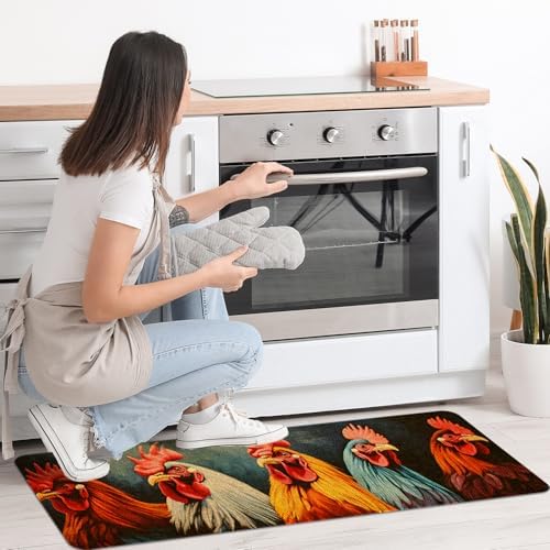 Kitchen Rugs and Mats Set of 2,Floor Mats for Home Kitchen Decor Mat