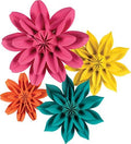 Teacher Created Resources Beautiful Brights Paper Flowers Premade Decorations for Party Photo Backdrops, Classrooms Walls, Showers and Birthday Celebrations (TCR8545)