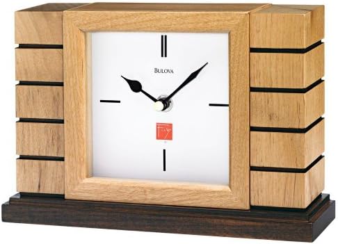 Bulova Usonian II Frank Lloyd Wright Mantel Clock