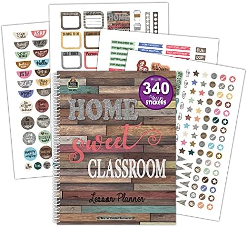 Teacher Created Resources Home Sweet Classroom Lesson Planner (TCR8294)