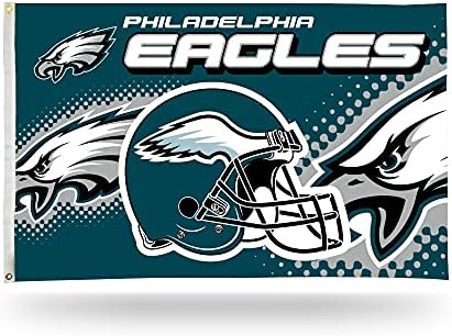 NFL Rico Industries Standard 3' x 5' Banner Flag Single Sided - Indoor or Outdoor - Home Décor