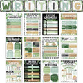 Funrous 19 Pcs Writing Strategies Posters for Classroom Eucalyptus Decor
