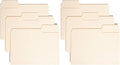Smead SuperTab Heavyweight File Folder,Oversized 1/3-Cut Tab,Letter Size,Manila,50 Per Box (10401),(Pack of 2)