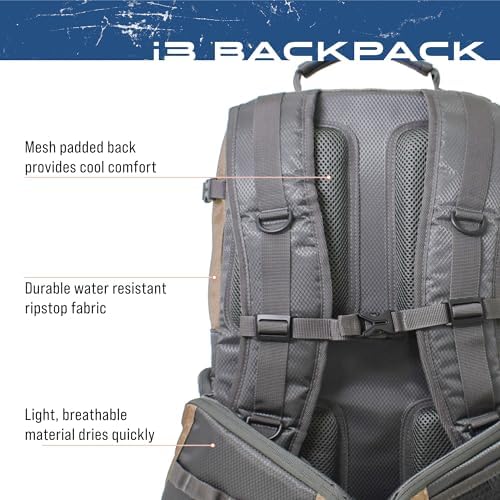 FROGG TOGGS Fishing Sling Pack, Easy Hands-free Fishing Tackle Storage Bag With Water Bottle Pocket