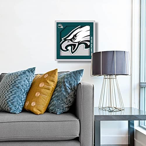 YouTheFan NFL Philadelphia Eagles 3D Logo Series Wall Art