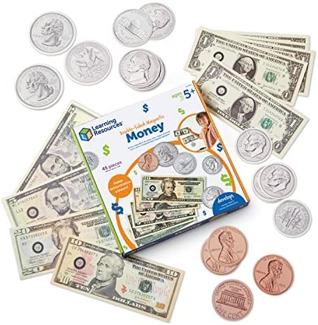 Learning Resources Double-Sided Magnetic Money