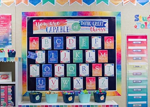 Teacher Created Resources Watercolor You are Capable of Doing Great Things Bulletin Board (TCR8959)