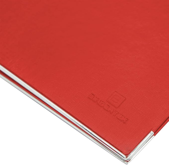 3-Ring Premium Binder - Red, 3" Spine, by Bindertek | 525 Sheet Capacity, 2" D-Rings, Linen-Textured Covers, Steel Reinforced Edges, Spine Label Included