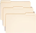 Smead File Folder,1/3-Cut Tab,Assorted Positions,Legal Size,Manila,100 per Box (15330),(Pack of 5)