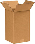 BOX USA 7x7x12 Tall Corrugated Boxes, Tall, 7L x 7W x 12H, Pack of 25 | Shipping, Packaging, Moving, Storage Box for Home or Business, Strong Wholesale Bulk Boxes