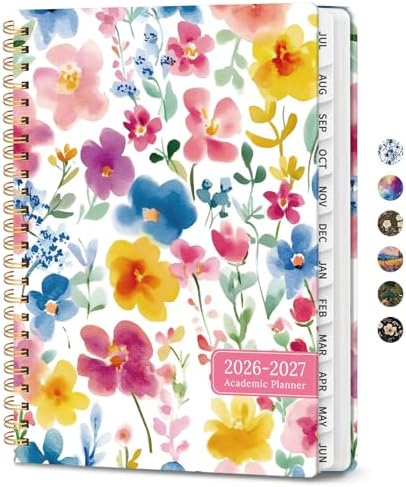 ZOTIA Planner 2026-2027 Jul 2026-Jun 2027 Academic Monthly & Weekly Planner