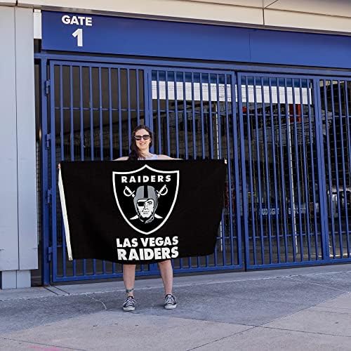 NFL Rico Industries Standard 3' x 5' Banner Flag Single Sided - Indoor or Outdoor - Home Décor