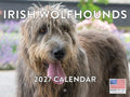 Irish Wolfhound Calendar 2027 Monthly Wall Calender 12 Month
