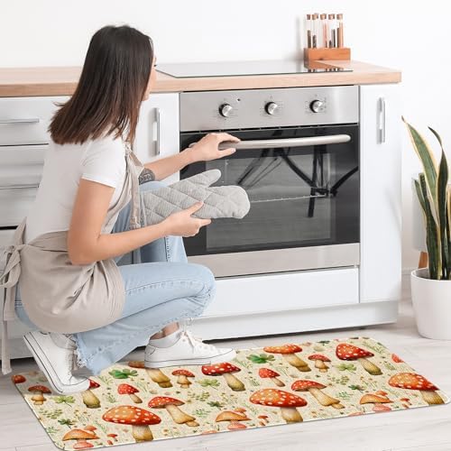 Kitchen Rugs and Mats Set of 2,Floor Mats for Home Kitchen Decor Mat