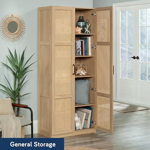 Sauder Miscellaneous Storage Cabinet, Harmony Ash Finish
