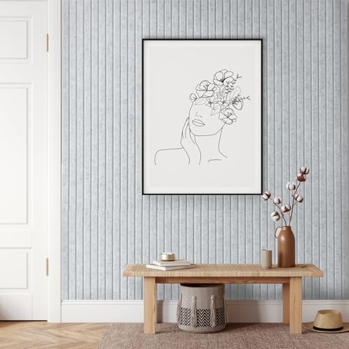 Large Felt Bulletin Board 48" x 24", Light Gray