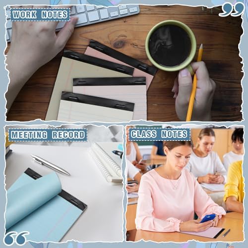 Lincia 12 Pcs 5" x 8" Colored Legal Pads Small Legal Pad(Dreamy Colors)