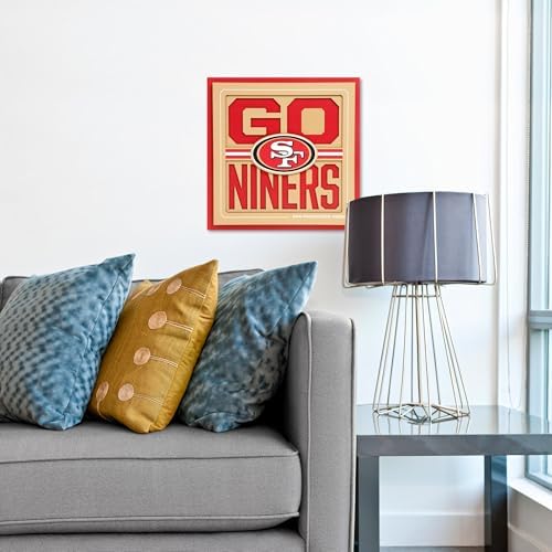 YouTheFan NFL San Francisco 49ers Slogan Series 3D Wall Art