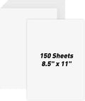 MAXECHO 8.5" x 11" White Cardstock Bulk 150 Sheets Construction Paper Card Stock Printer Paper for DIY Art Crafts, Cricut Card Making, Office Printing, Scrapbooking, Drawing, Invitations, 180 GSM