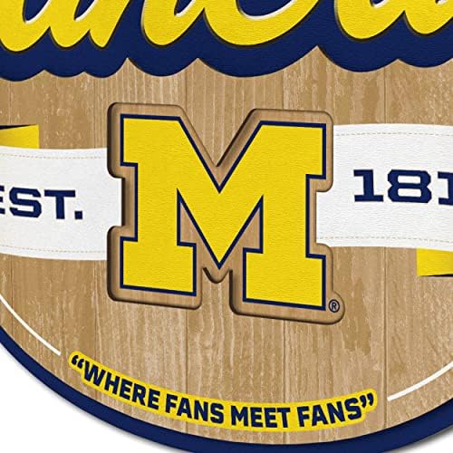 YouTheFan NCAA Officially-licensed FanCave 3D wall art - ready-to-hang, 3D multi-layered construction - floating wall mount design - Perfect fan gift