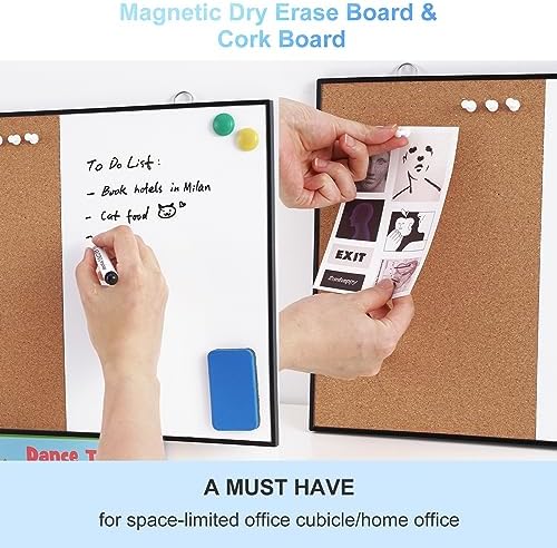 ARCOBIS Cork Board White Board Combo