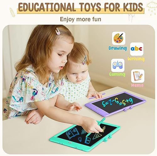 Kidopire LCD Writing Tablet, 2Pack Drawing Pad for Kids, Kid Doodle Board