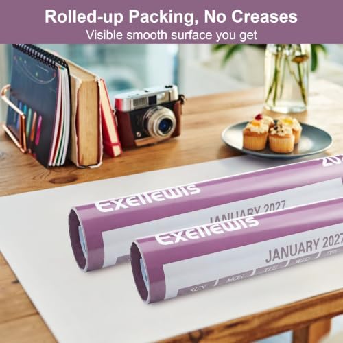 2027 Wall Calendar 32" x 48" Wet & Dry Erase 12 Months Calendar for Wall