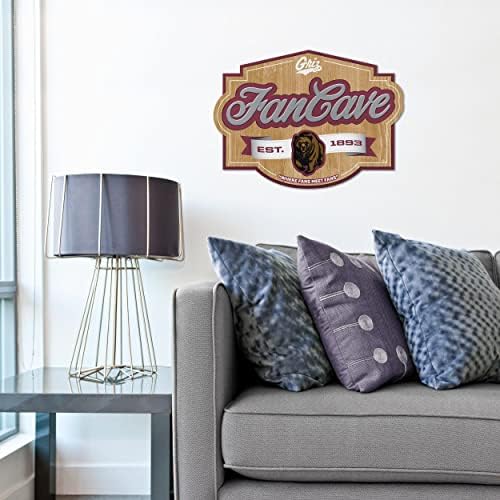 YouTheFan NCAA Officially-licensed FanCave 3D wall art - ready-to-hang, 3D multi-layered construction - floating wall mount design - Perfect fan gift