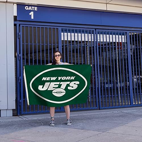 NFL Rico Industries Standard 3' x 5' Banner Flag Single Sided - Indoor or Outdoor - Home Décor
